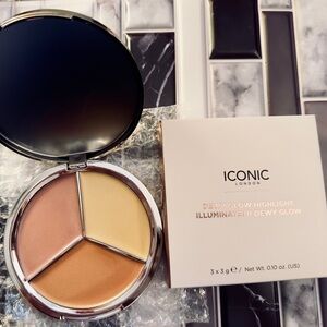 Iconic London Dewy Glow Highlight Palette